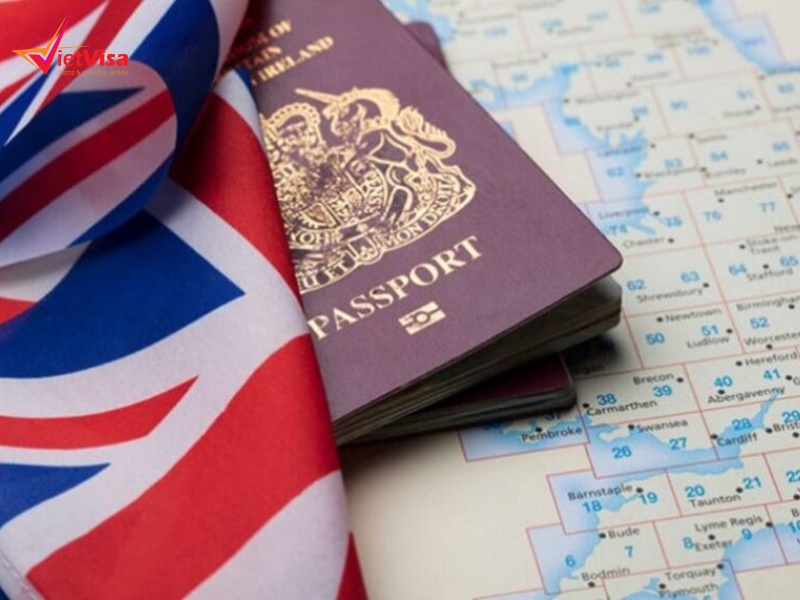 Xin visa Anh online